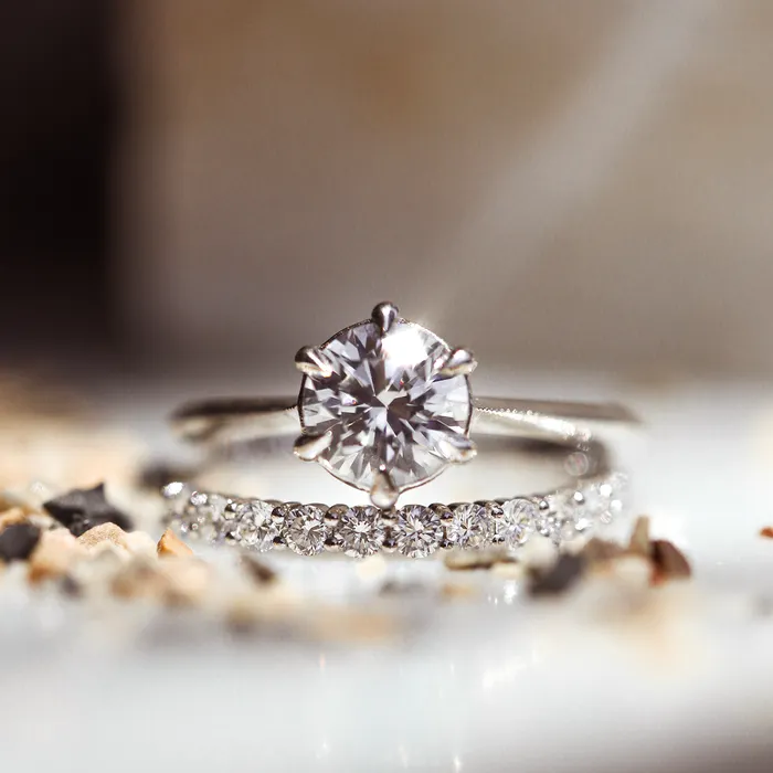 Lab Grown Petite Peppercorn Band HalfEternity Consider Bridal Rings Lab Grown Petite Peppercorn Band HalfEternity Consider Bridal Rings