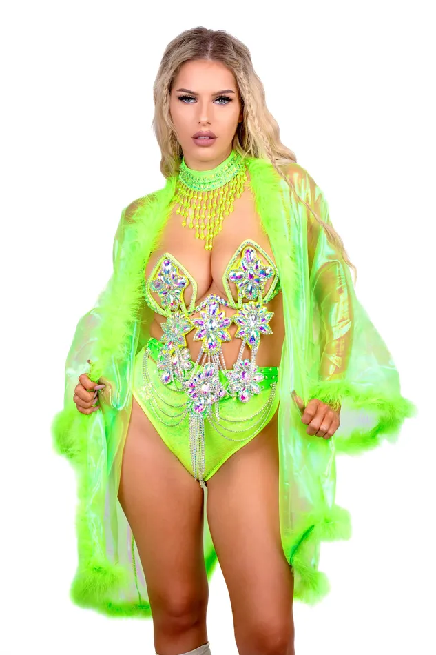 THE LUMI SHOP Earrings FULL OUTFIT Neon Lotus Diva 5 pcs