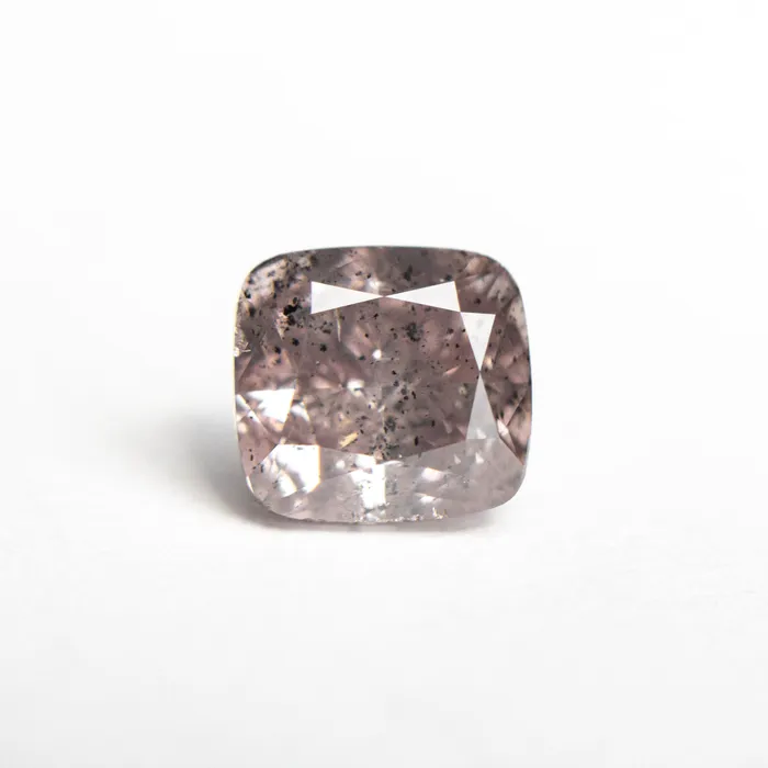 203ct 711x665x461mm GIA I2 Fancy Brownish Purplish Pink Cushion Brilliant 2391101 Misfit Diamonds Earrings 203ct 711x665x461mm GIA I2 Fancy Brownish Purplish Pink Cushion Brilliant 2391101 Misfit Diamonds Earrings