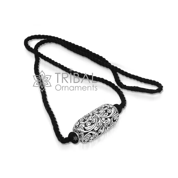 Necklaces TRIBAL ORNAMENTS Vintage Indian traditional Cultural style trendy 925 sterling silver chitai work Chokar pendant necklace choker tribal jewelry SET681 Necklaces TRIBAL ORNAMENTS Vintage Indian traditional Cultural style trendy 925 sterling silver chitai work Chokar pendant necklace choker tribal jewelry SET681