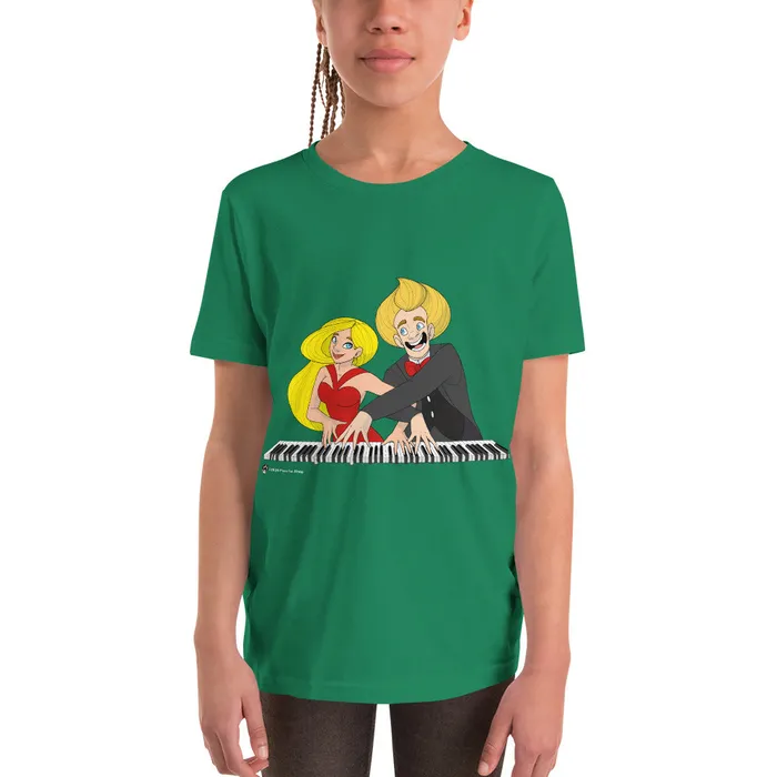 Piano Duo TShirt Piano Fan Shop Earrings