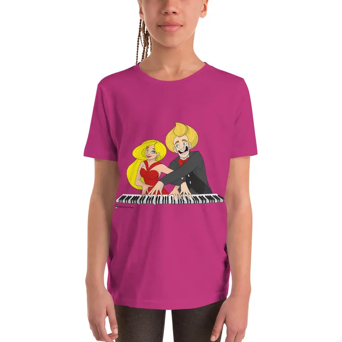Piano Duo TShirt Piano Fan Shop Earrings
