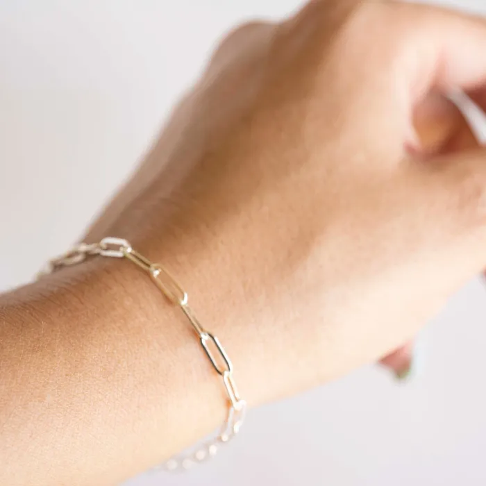Bracelets TheRoseGypsy Silver Rectangle Bracelet