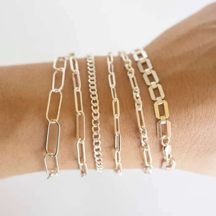 Bracelets TheRoseGypsy Silver Rectangle Bracelet