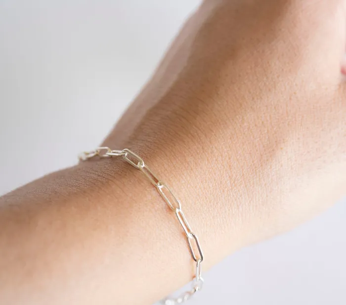 Bracelets TheRoseGypsy Silver Rectangle Bracelet