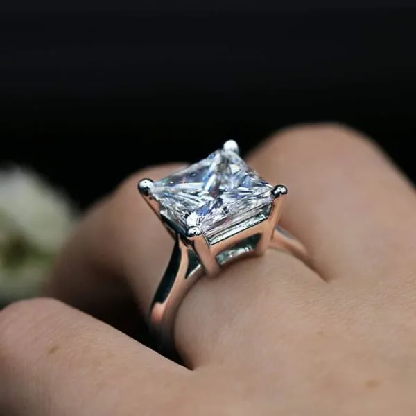 Dream 703ct Princess cut Diamond set in 14k White Gold Engagement ring 104231 Diamond Source NYC Rings Dream 703ct Princess cut Diamond set in 14k White Gold Engagement ring 104231 Diamond Source NYC Rings