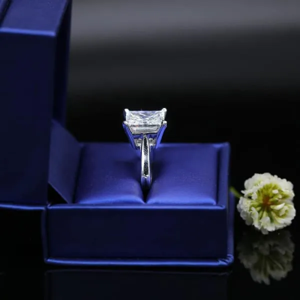 Dream 703ct Princess cut Diamond set in 14k White Gold Engagement ring 104231 Diamond Source NYC Rings