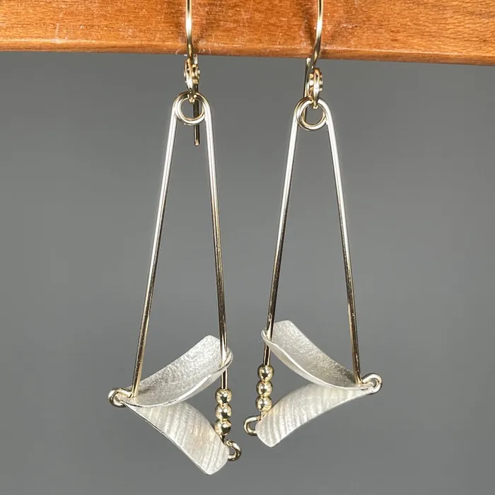 Drifting Petals Earrings Carolyn Zakarija Earrings