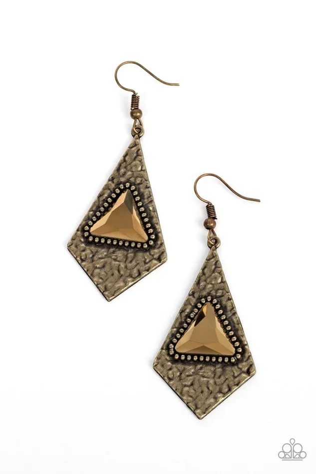 Earrings Paparazzi Earring Cosmic Destination Brass Paparazzi Jewelry Earrings Paparazzi Earring Cosmic Destination Brass Paparazzi Jewelry