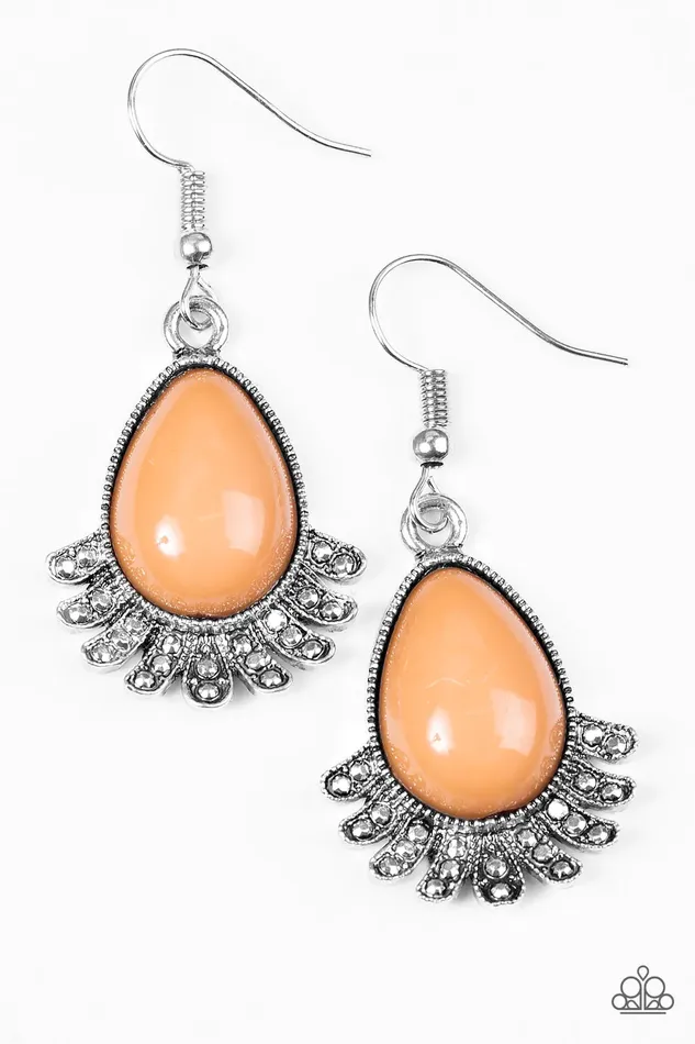 Earrings Paparazzi Jewelry Paparazzi Earring Island Inspiration Brown