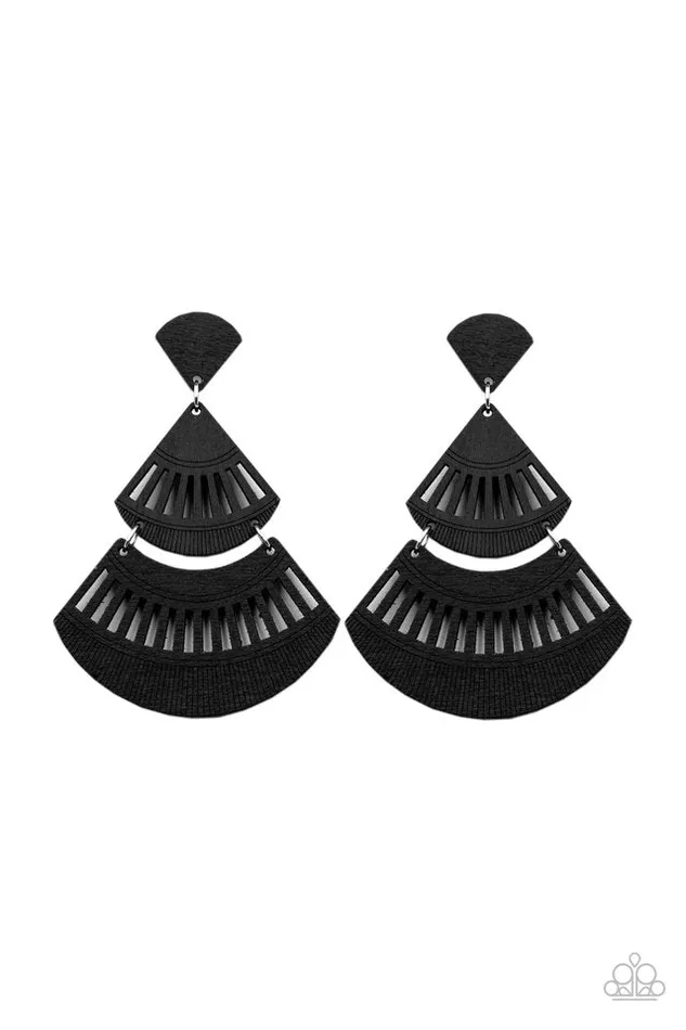 Earrings Paparazzi Jewelry Paparazzi Earring Oriental Oasis Black Earrings Paparazzi Jewelry Paparazzi Earring Oriental Oasis Black