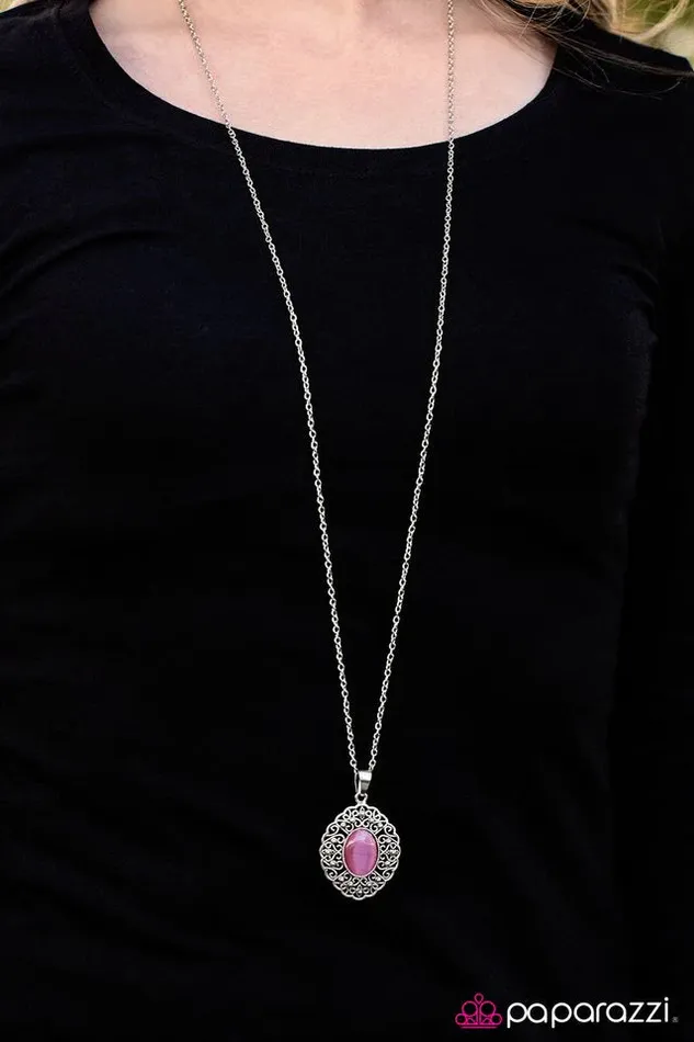 Necklaces Paparazzi Jewelry Paparazzi Necklace Big Freeze Pink