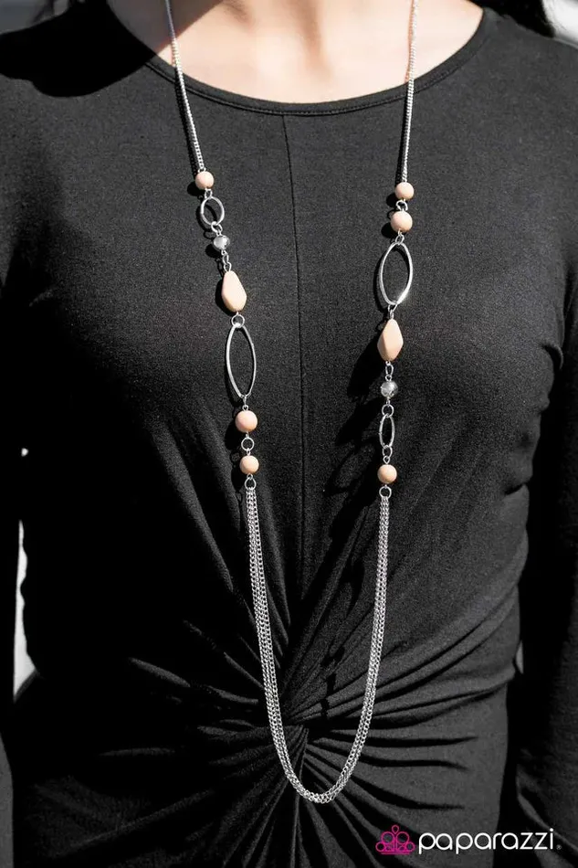 Necklaces Paparazzi Jewelry Paparazzi Necklace Dreamy Daydreams Brown