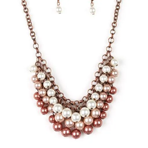 Necklaces Paparazzi Jewelry Paparazzi Necklace Run For The HEELS Copper