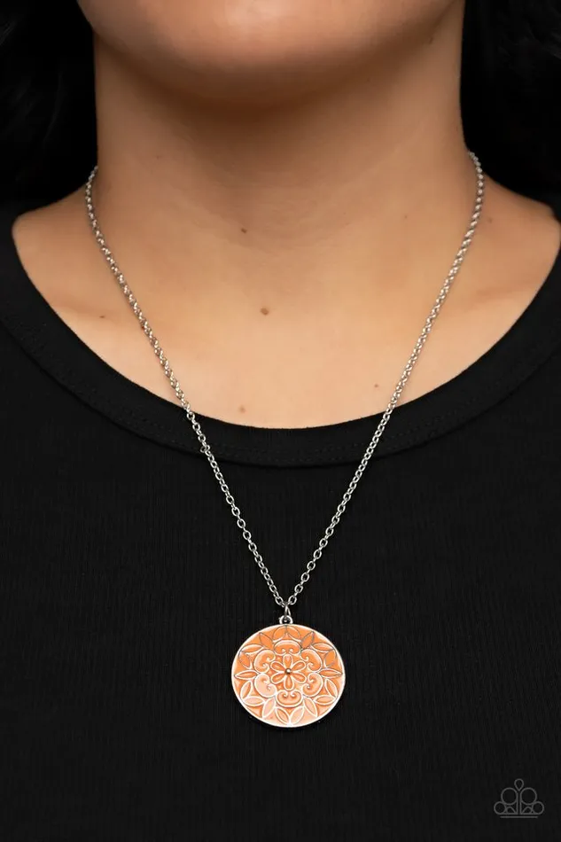 Necklaces Paparazzi Necklace Colorfully Cottagecore Orange Paparazzi Jewelry