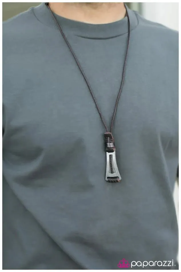 Necklaces Paparazzi Necklace Rambo Black Paparazzi Jewelry