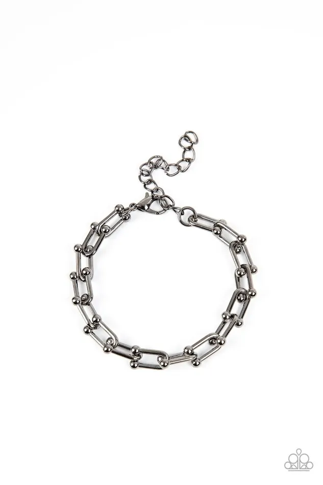 Paparazzi Bracelet Grunge City Black Paparazzi Jewelry Bracelets Paparazzi Bracelet Grunge City Black Paparazzi Jewelry Bracelets