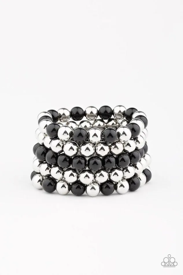 Paparazzi Bracelet PopYOUlar Culture Black Paparazzi Jewelry Bracelets