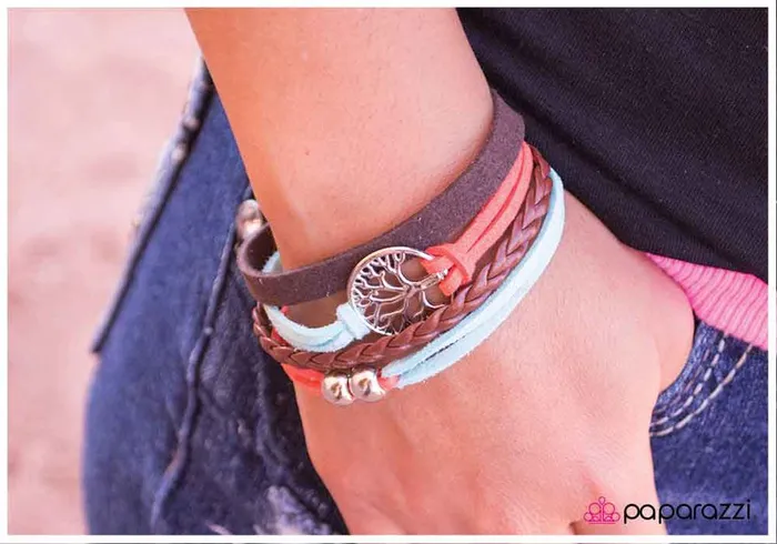 Paparazzi Bracelet Under the Old Oak Tree Multi Paparazzi Jewelry Bracelets