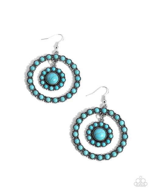 Paparazzi Earring Saguaro Sanctuary Blue Paparazzi Jewelry Earrings Paparazzi Earring Saguaro Sanctuary Blue Paparazzi Jewelry Earrings