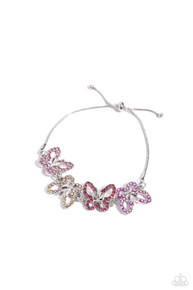 Paparazzi Jewelry Bracelets Paparazzi Bracelet Butterfly Belonging Pink Paparazzi Jewelry Bracelets Paparazzi Bracelet Butterfly Belonging Pink