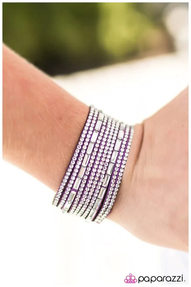 Paparazzi Jewelry Bracelets Paparazzi Bracelet Name Your Price Purple