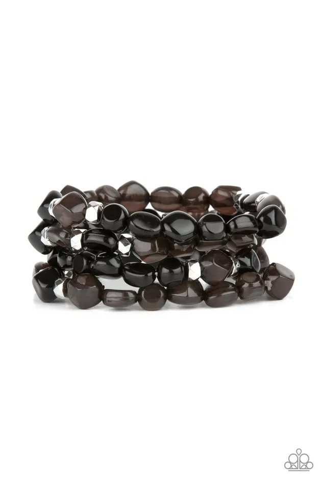 Paparazzi Jewelry Bracelets Paparazzi Bracelet Nice GLOWING Black Paparazzi Jewelry Bracelets Paparazzi Bracelet Nice GLOWING Black