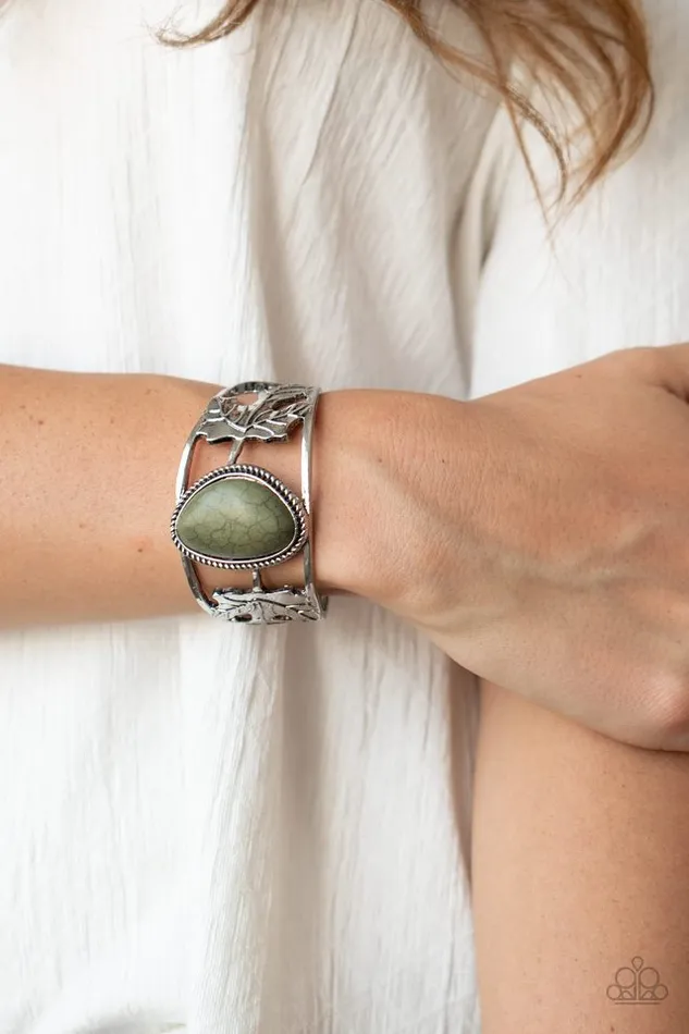Paparazzi Jewelry Bracelets Paparazzi Bracelet Sahara Seasons Green