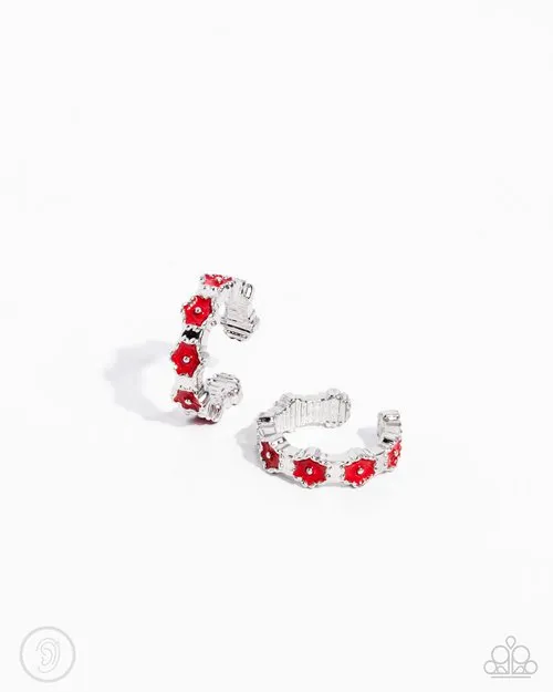 Paparazzi Jewelry Earrings Paparazzi Earring Darling Daydream Red Paparazzi Jewelry Earrings Paparazzi Earring Darling Daydream Red