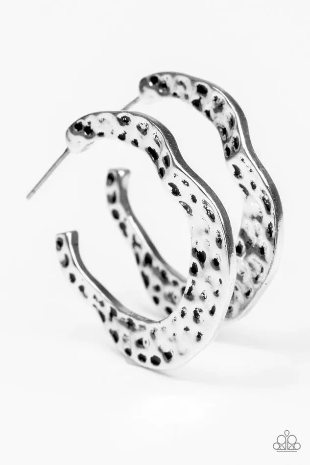 Paparazzi Jewelry Earrings Paparazzi Earring Gypsy Grandeur Silver