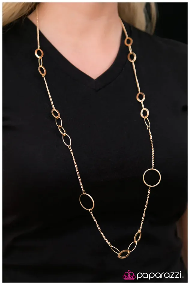 Paparazzi Jewelry Necklaces Paparazzi Necklace Bare Necessities Gold