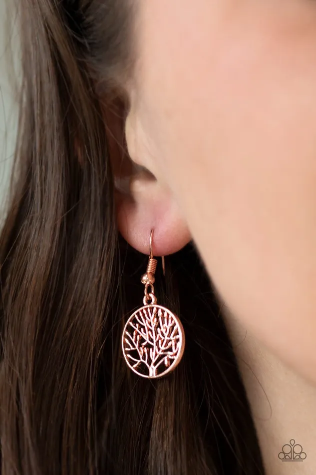 Paparazzi Jewelry Necklaces Paparazzi Necklace Save The Trees Copper