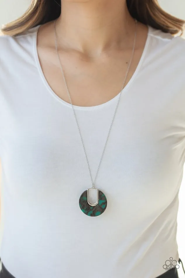 Paparazzi Jewelry Necklaces Paparazzi Necklace Setting The Fashion Green