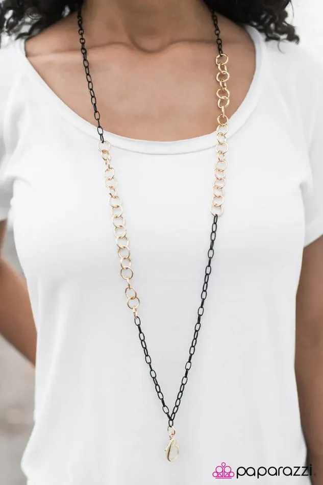Paparazzi Jewelry Paparazzi Necklace Alternate Ending Black Necklaces