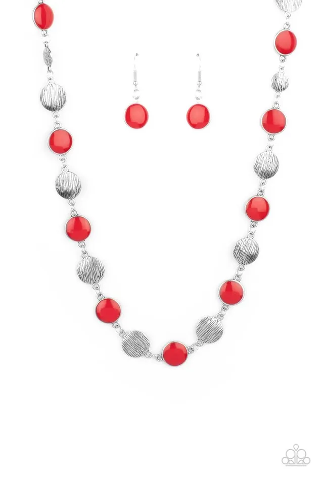 Paparazzi Jewelry Paparazzi Necklace Harmonizing Hotspot Red Necklaces Paparazzi Jewelry Paparazzi Necklace Harmonizing Hotspot Red Necklaces