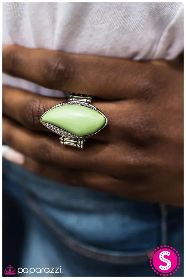Paparazzi Jewelry Rings Paparazzi Ring Make Your Move Green