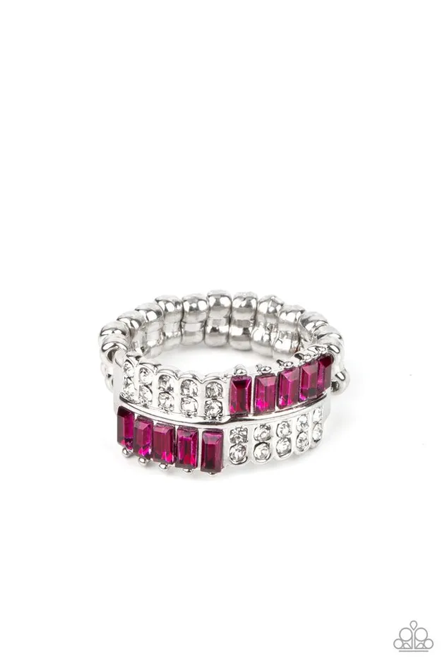 Paparazzi Jewelry Rings Paparazzi Ring Put Them in Check Pink Paparazzi Jewelry Rings Paparazzi Ring Put Them in Check Pink
