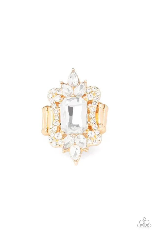 Paparazzi Jewelry Rings Paparazzi Ring Things That Go Boom Gold