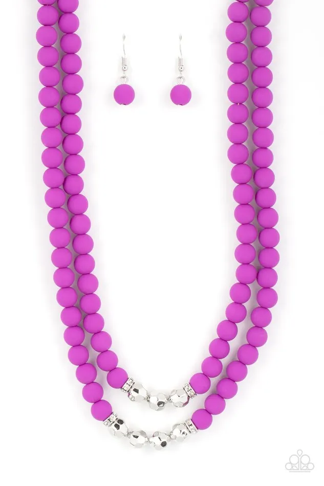 Paparazzi Necklace Summer Splash Purple Paparazzi Jewelry Necklaces Paparazzi Necklace Summer Splash Purple Paparazzi Jewelry Necklaces