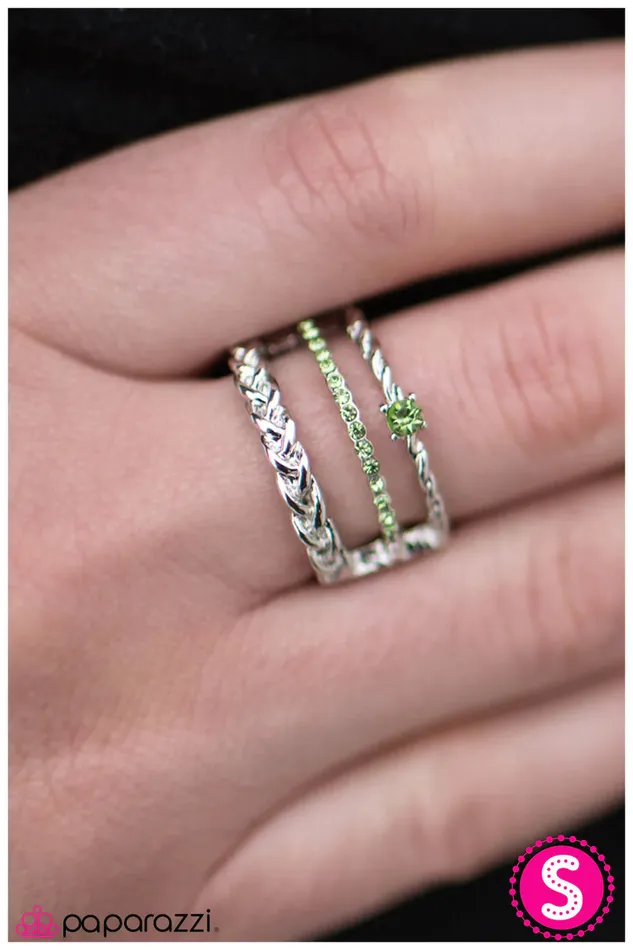 Paparazzi Ring I Promise Green Paparazzi Jewelry Rings