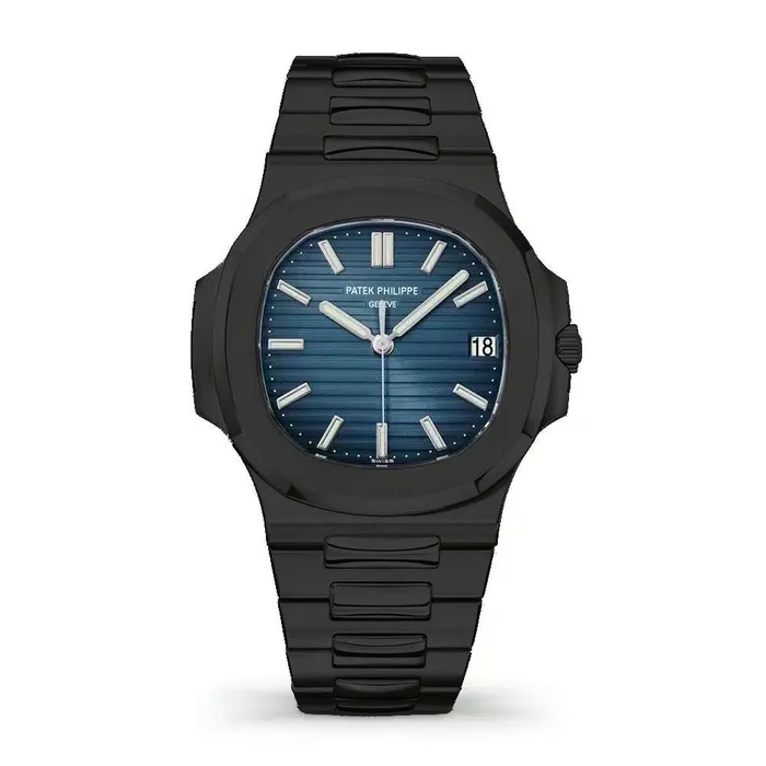 Patek Philippe Nautilus 40mm Watch Ref 57111A010 Blue Dial Black PVD Stainless Steel Bracelet Patek Philippe Bracelets Patek Philippe Nautilus 40mm Watch Ref 57111A010 Blue Dial Black PVD Stainless Steel Bracelet Patek Philippe Bracelets