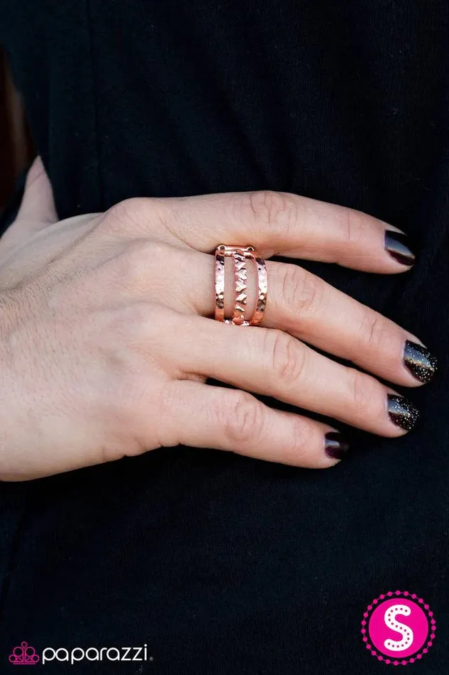 Rings Paparazzi Jewelry Paparazzi Ring Dance Your Heart Out Copper
