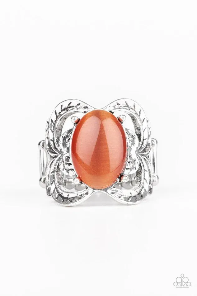 Rings Paparazzi Jewelry Paparazzi Ring Go For Glow Orange