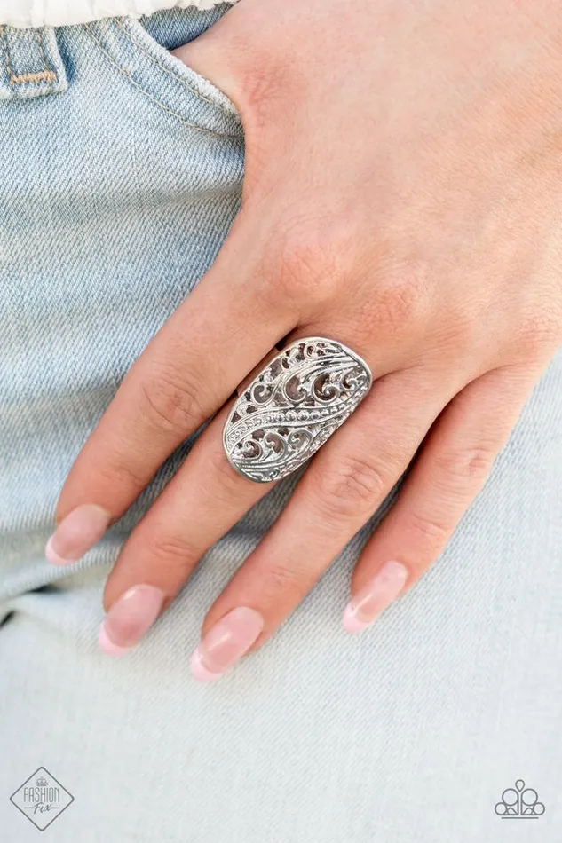 Rings Paparazzi Jewelry Paparazzi Ring Pier Paradise Silver
