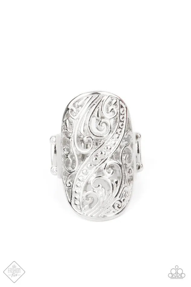 Rings Paparazzi Jewelry Paparazzi Ring Pier Paradise Silver Rings Paparazzi Jewelry Paparazzi Ring Pier Paradise Silver