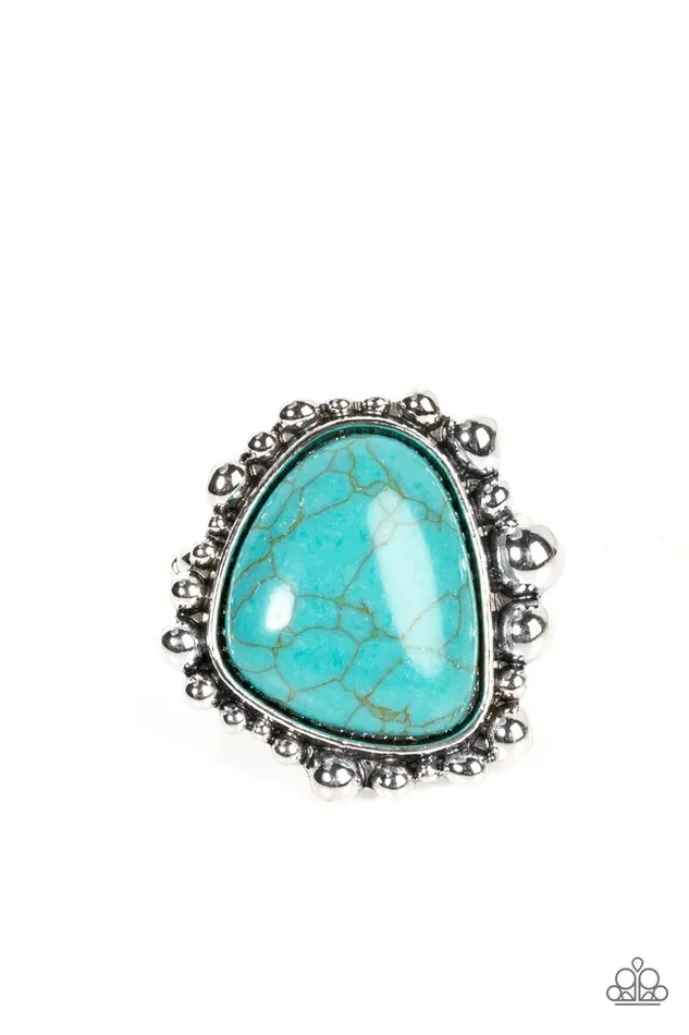 Rings Paparazzi Ring Dont DWELLER on It Blue Paparazzi Jewelry Rings Paparazzi Ring Dont DWELLER on It Blue Paparazzi Jewelry