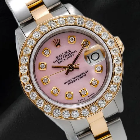 HarryChadEntcom Bracelets Rolex Datejust 26 mm Pink Mother Of Pearl Diamond Dial Two Tone Oyster Bracelet Watch HarryChadEntcom Bracelets Rolex Datejust 26 mm Pink Mother Of Pearl Diamond Dial Two Tone Oyster Bracelet Watch