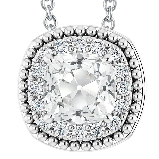 HarryChadEntcom Necklaces Huge Halo 9 Carat Natural Earth Mined Diamond Pendant HarryChadEntcom Necklaces Huge Halo 9 Carat Natural Earth Mined Diamond Pendant