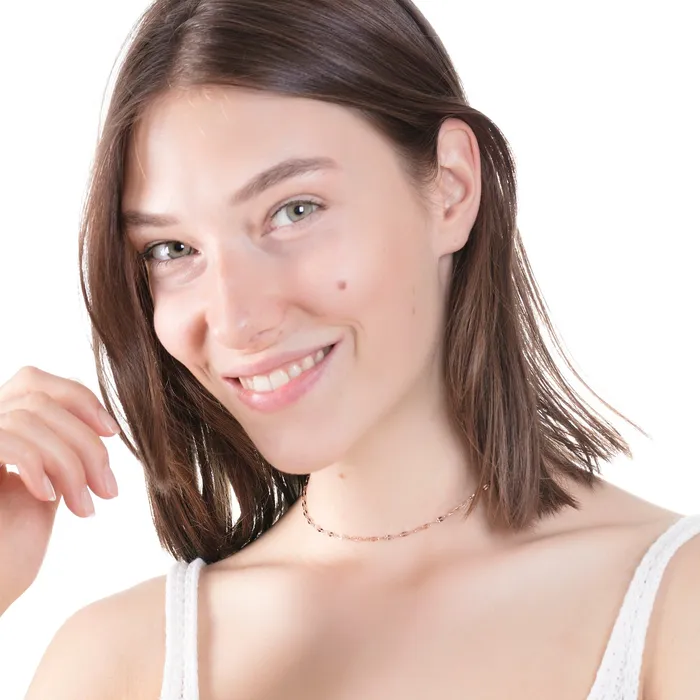 Hey Happiness Earrings Delicate Choker Rose Gold Hey Happiness Earrings Delicate Choker Rose Gold