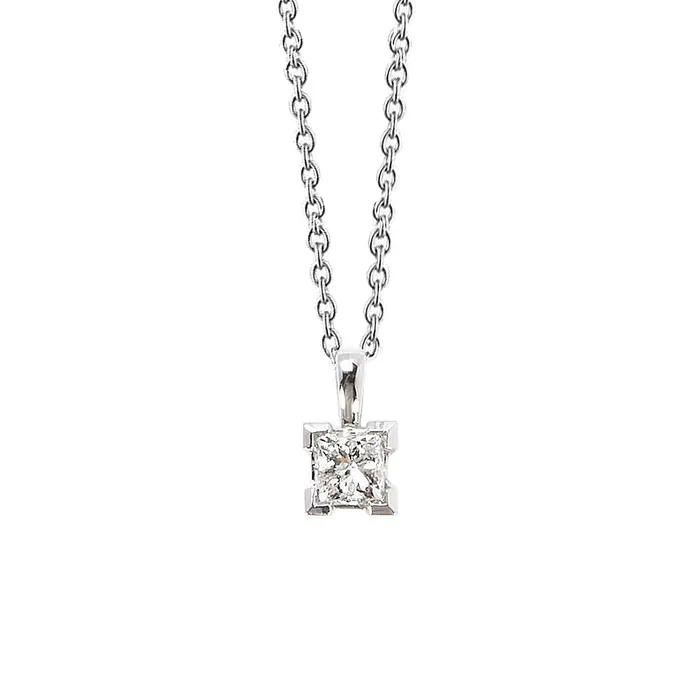 Necklaces GB Ladies White Gold 100 Carat Solitaire Natural Earth Mined Diamond Pendant Necklace Necklaces GB Ladies White Gold 100 Carat Solitaire Natural Earth Mined Diamond Pendant Necklace